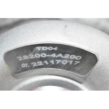 Turbo/Τουρμπίνα Mitsubishi L200 Pajero/Hyundai Gallopper H1 2.5TD 4D56 1990-1997 (Λαδι-Νερό) 28200-4A200