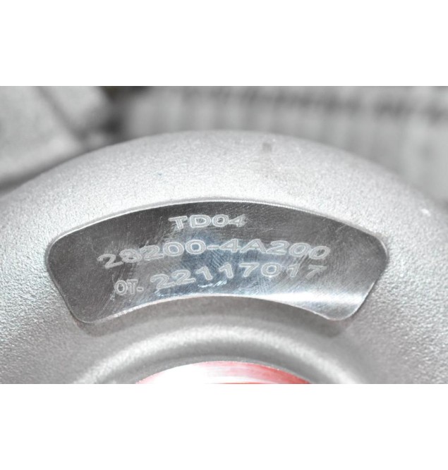 Turbo/Τουρμπίνα Mitsubishi L200 Pajero/Hyundai Gallopper H1 2.5TD 4D56 1990-1997 (Λαδι-Νερό) 28200-4A200