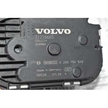 Πεταλούδα Γκαζιού Volvo XC90 / S80 D5244T 2005-2015 BOSCH 31216665 0280750520