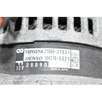 Δυναμό Toyota RAV4 2.0 3ZR 2009-2015 27060-37031 104210-5521