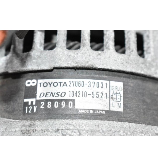 Δυναμό Toyota RAV4 2.0 3ZR 2009-2015 27060-37031 104210-5521