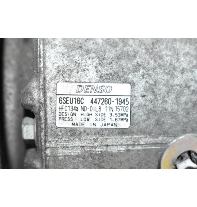 Κομπρεσέρ Aircondition - A/C Κλιματισμός Toyota Corolla 3ZR 2010-2018 DENSO 447260-1945