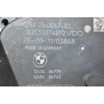 Πεταλούδα Γκαζιού Bmw 3 E87 E90 N43B16 2005-2010 A2C53374892 7561067-02