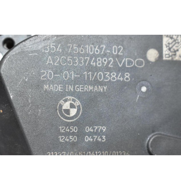 Πεταλούδα Γκαζιού Bmw 3 E87 E90 N43B16 2005-2010 A2C53374892 7561067-02