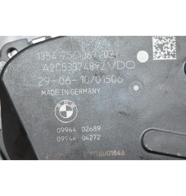 Πεταλούδα Γκαζιού Bmw 3 E87 E90 N43B16 2005-2010 A2C53374892 7561067-02