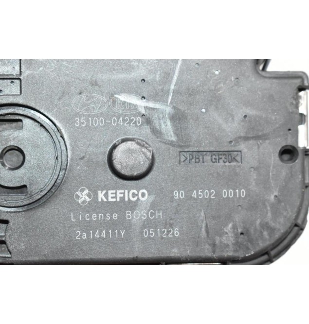 Πεταλούδα Γκαζιού Kia Picanto Hyundai i10 1.0 G3LA 2011-2017 35100-04220