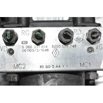 Μονάδα ABS Renault Clio 1.5 DCI K9K 2005-2012 8200559749 0265800559