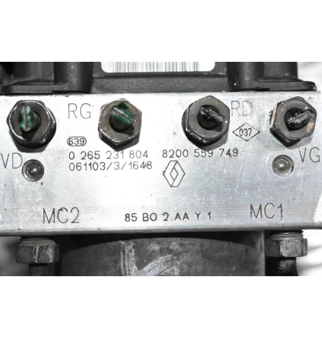 Μονάδα ABS Renault Clio 1.5 DCI K9K 2005-2012 8200559749 0265800559