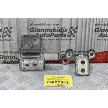 Μεντεσέδες Πόρτας Εμπρός Αριστερά Renault Clio 1.5 DCI K9K 2005-2012 (Σετ Ανω-Κάτω)