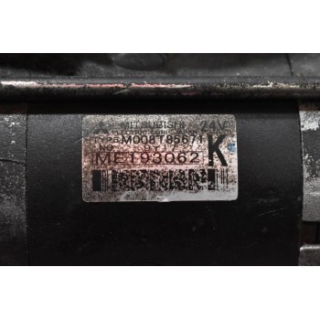 Μίζα Mitsubishi Canter 3.0 4M42 1998-2005 24V MITSUBISHI ME193062 M008T85671 (Μηχανικά Μπέκ) 9 Δόντια