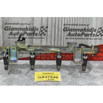 Μπεκιέρα-Φλογέρα Nissan Navara D22 - Terrano 2 2.4 KA24 12V 1997-2001 (Κωδικός Μπεκ FBJC100 0000410)