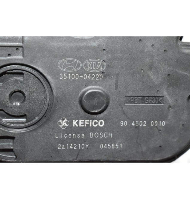 Πεταλούδα Γκαζιού Kia Picanto Hyundai i10 1.0 G3LA 2011-2017 35100-04220