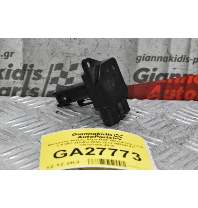 Μετρητής Μάζας Αέρα MAF Mitsubishi L200 2.5 DID 4D56U 2005-2012 MR547077 VN197400-4030