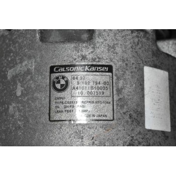 Κομπρεσέρ Aircondition - A/C Bmw 1.6 116i 316i 122PS N43B16AA 2007-2011 CALSONIC 9182794-03 A41011B10005