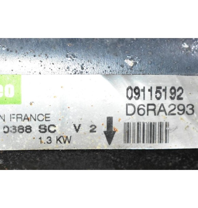 Μίζα Opel Corsa 1.2 Z14XEP 2000-2010 09115192 D6RA293