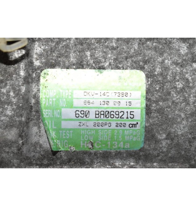 Κομπρεσέρ Aircondition SsangYong Kyron 2.0cc XDI 664950 2002-2010 6641300015