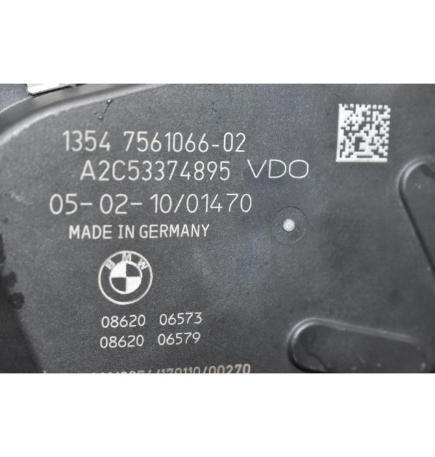 Πεταλούδα Γκαζιού Bmw 3 E87 E90 N43B20AA 2005-2010 A2C53374895 7561066-02