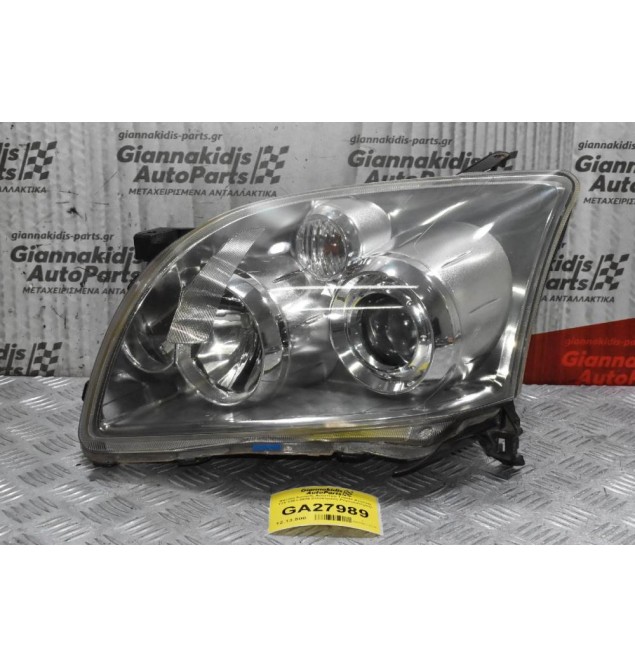 Φανάρι Εμπρός Αριστερό Toyota Avensis T25 2003-2008 (Φθαρμένο Κρύσταλλο) (Ηλεκτρικός Ρεγουλατόρος)
