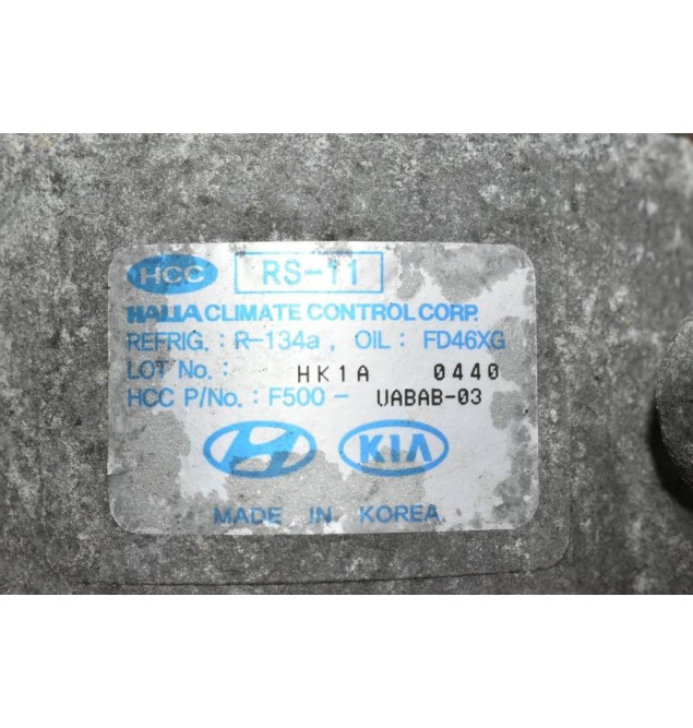 Κομπρεσέρ Aircondition - A/C Kia Picanto G3LA 2004-2008 F500-UABAB-03