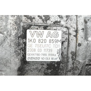 Κομπρεσέρ Aircondition Volkswagen Golf IV 1.4cc TSI BLG 2008-2013 DENSO 1K0820859M GE447190-7955 (Μικρό Σπάσιμο στην Τροχαλια)