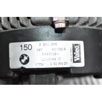 Δυναμό Bmw X5 E39 E53 3.0D 2000-2006 VALEO 2248296 14V 90/150A
