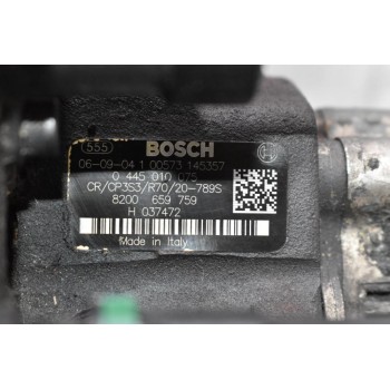 Αντλία Πετρελαίου Renault Trafic / Opel Vivaro / Nissan Primastar 1.9cc F9Q U760 2002-2006 BOSCH 8200659759 0445010075