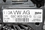 Δυναμό Audi A3 1.4 TSI/FSI 110A 2006-2012 03C903023G (Volkswagen Golf / Jetta / Touran / Passat / Seat Ibiza Toledo Altea / Skoda Octavia Fabia) (BMY BLG CAX)
