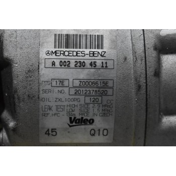 Κομπρεσέρ Aircondition - A/C Mercedes-Benz C 200 / E200 1.8 271820 2010-2016 VALEO A0022304511 Z0006615E