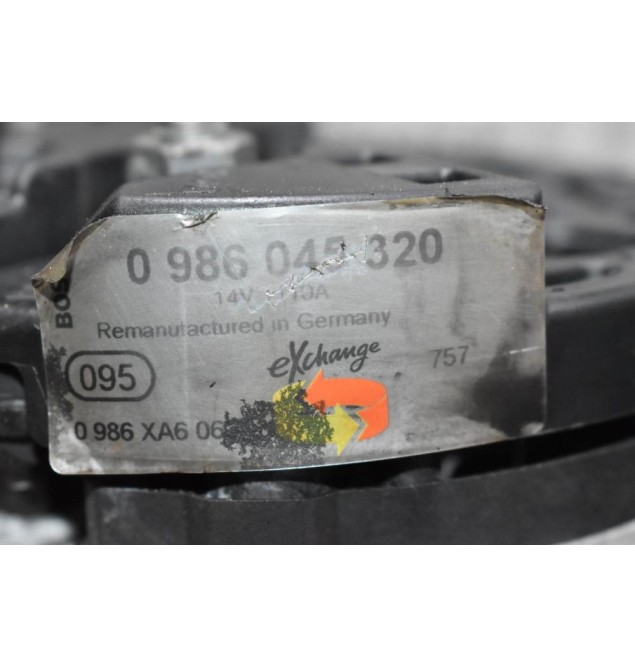 Δυναμό Volkswagen Passat 1.6cc FSI BLF 2004-2011 BOSCH 0986045320