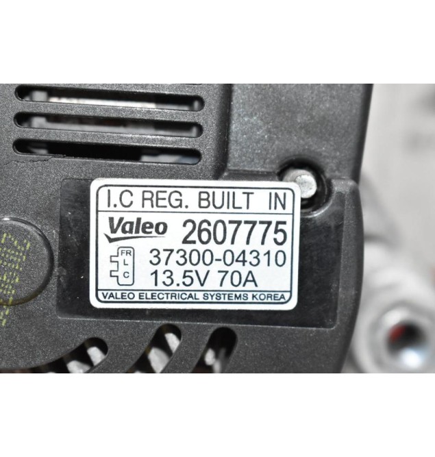 Δυναμό Kia Picanto Hyundai i10 1.0 G3LA 2011-2017 37300-04310 70A (Σπασμένο Πλαστικό)