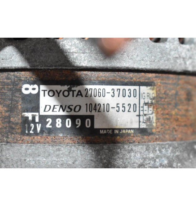 Δυναμό Toyota RAV4 2.0 3ZR 2009-2015 27060-37030 104210-5520