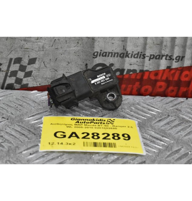 Αισθητήρας MAP Mazda BT-50 - Ranger 2.5 WL 2005-2010 0281002680