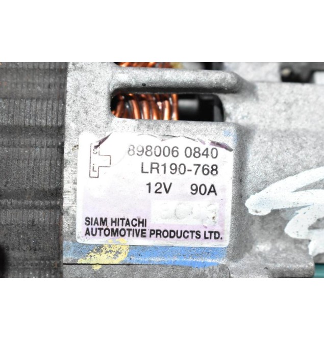 Δυναμό Isuzu D-Max 4JJ1 3.0 2005-2012 8980060840 90A