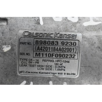 Κομπρεσέρ Aircondition Isuzu D-Max 4JJ1 2002-2012 CALSONIC 8980839230