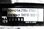 Δυναμό Toyota RAV4 2.0 3ZR 2009-2015 27060-37031 104210-5521