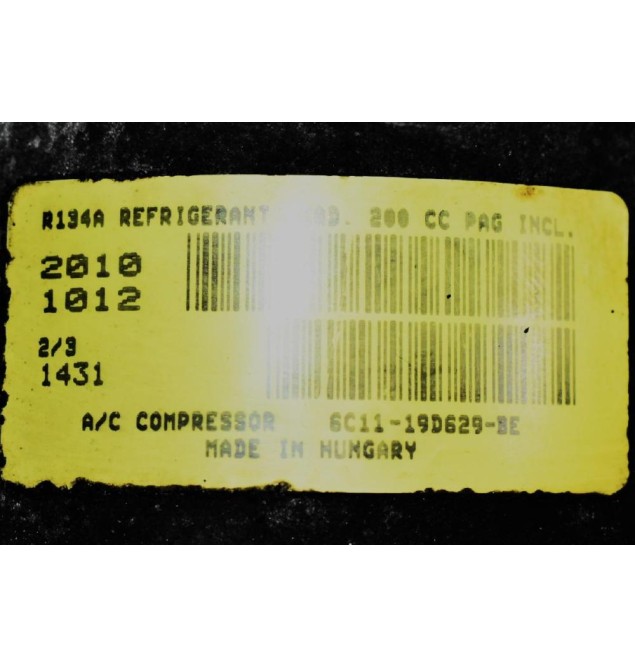 Κομπρεσέρ Aircondition - A/C Ford Transit 150AH 2.4 SAFA / H9FB 2005-2010 6C11-19D629-BE