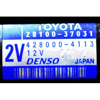 Μίζα Toyota RAV4 2.0 3ZR 2009-2015 28100-37031 428000-4113