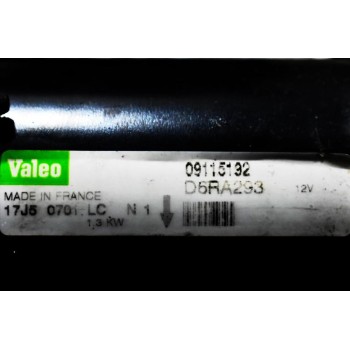 Μίζα Opel Corsa 1.2 Z12XEP / 1.4 Z14XEP 2000-2010 09115192 D6RA293