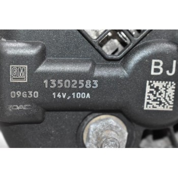 Δυναμό Opel Insignia 2.0 A20DTH 2008-2015 (13502583 100A)