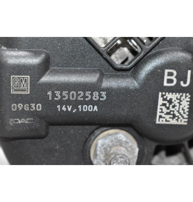 Δυναμό Opel Insignia 2.0 A20DTH 2008-2015 (13502583 100A)