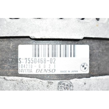 Δυναμό Bmw N43B20 - N43B16 2005-2010 7550468-02 104210-6021 170A