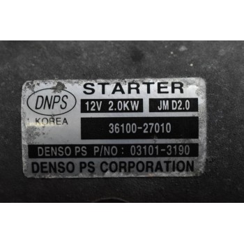 Μίζα Hyundai Santa Fe 2.2 D4EB 2005-2010 36100-27010