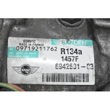 Κομπρεσέρ Aircondition - A/C Mini Cooper R56 N14B16 2006-2011 00717312762  6942501-03