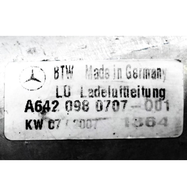 Σωλήνας Intercooler Mercedes-Benz Sprinter 2006-2013 A6420980707-001