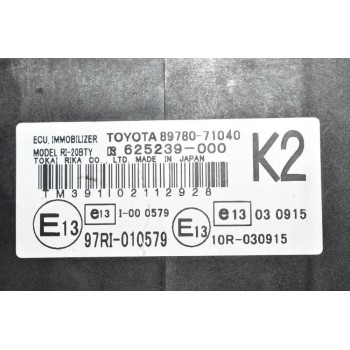 Πλακέτα Immobilizer Toyota Hilux 2002-2010 D4D 89780-71020 626483-000