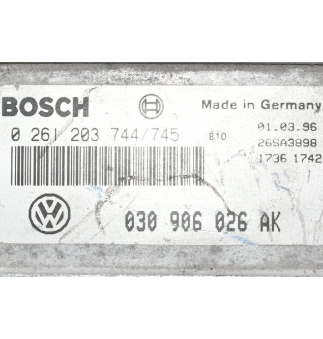 Εγκέφαλος Volkswagen Polo 1994-1999 (6N1) 030906026AK 0261203744