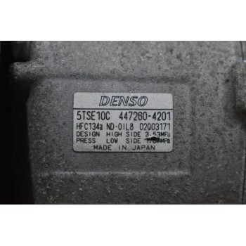 Κομπρεσέρ Aircondition Toyota Auris / Yaris 1NR 1.3 2008-2015 DENSO 447260-4201 5TSE10C