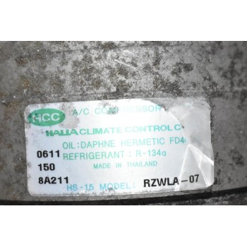 Κομπρεσέρ Aircondition Ford Ranger / Mazda BT50 2.5 WL 2005-2010 RZWLA-07