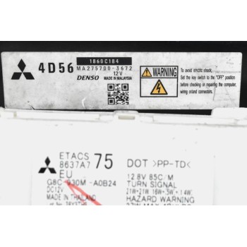 Σετ Immobilizer Mitsubishi L200 KB4 4D56U 1860C184 MA275700-3672 8637A775 MR992565