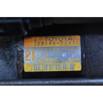 Μίζα Toyota Avensis/Corolla 2ZZ 1998-2008 28100-22030 228000-7581
